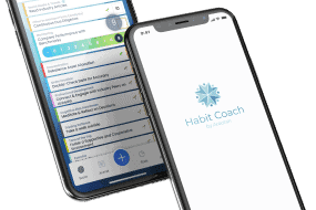 Dwnld habit coach app two iphones - habit coach app