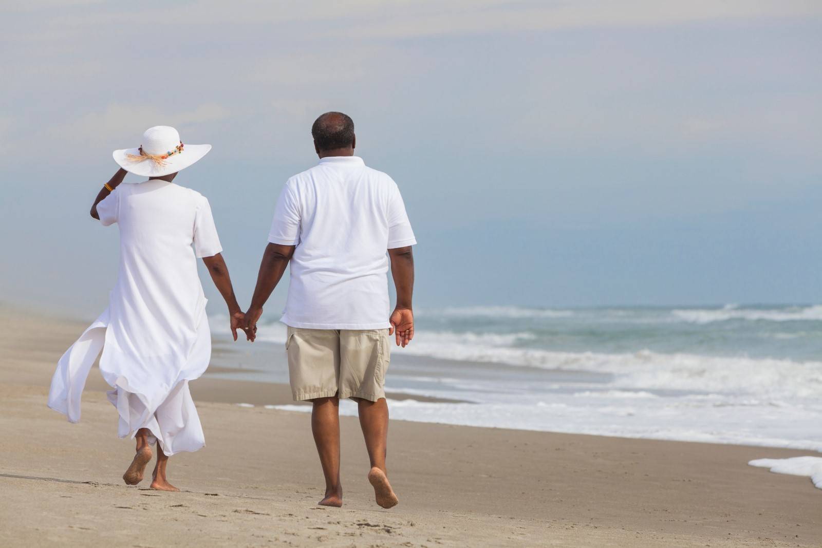 Healthy couple prioritizing longevity